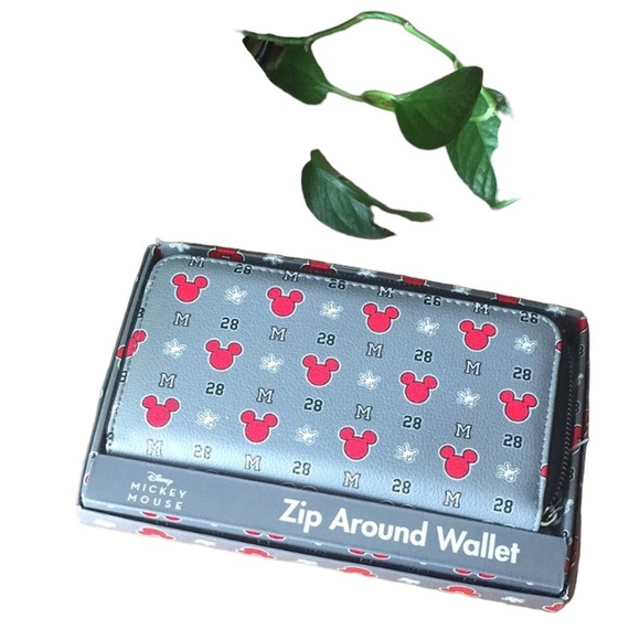 Disney Handbags - Mickey Mouse Zip Around Wallet
